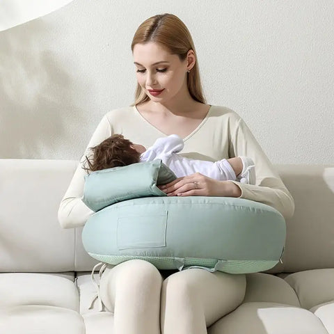 Ergonomisches Stillkissen zur Unterstützung der Fütterung