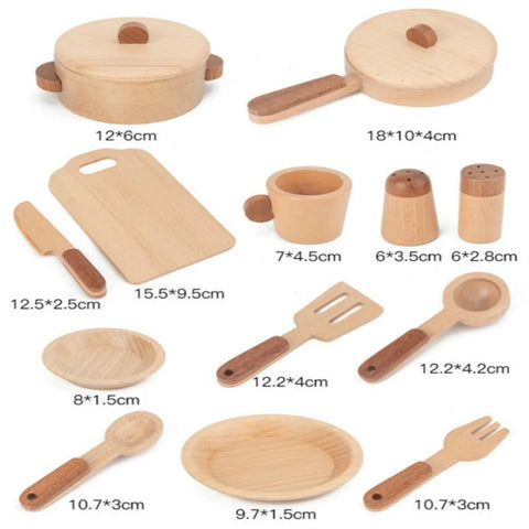 Küche - Holzspielzeug Set