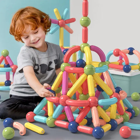 Magnetischer Baustein - Spielzeug für Kinder