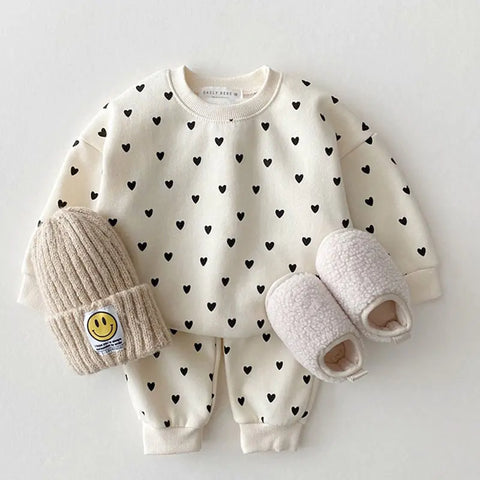Milancel Volles Herz Baby-Kleidungsset