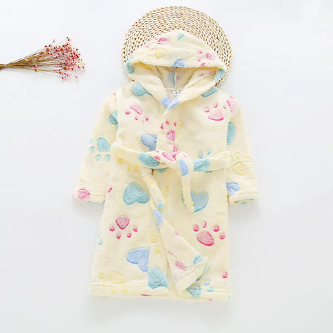 Flanellbademäntel für Babys - Kinder