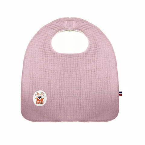 Papate - Lätzchen aus Bio-Baumwolle - Pink