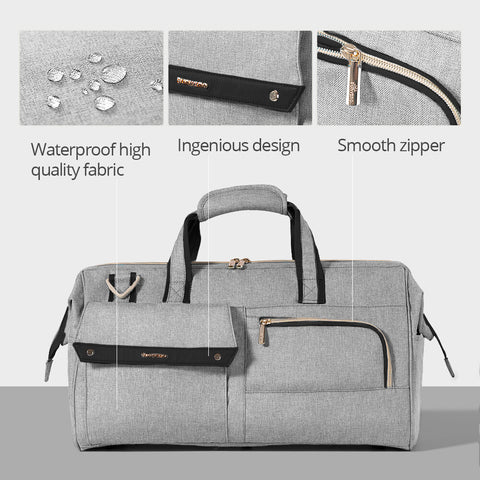 3 in 1 Weekender Luggage - Diaper Bag