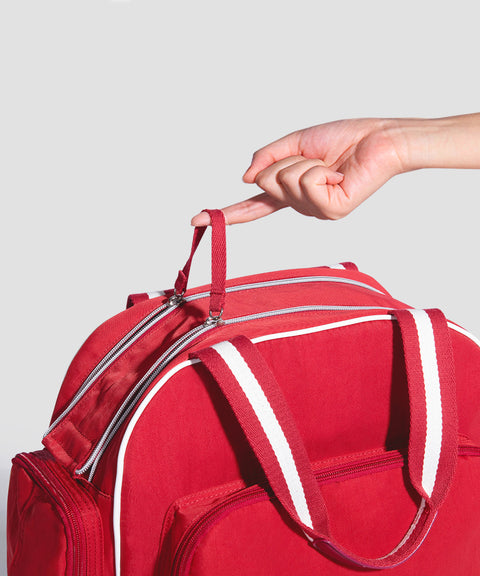 Fashionable diaper backpack with large capacity