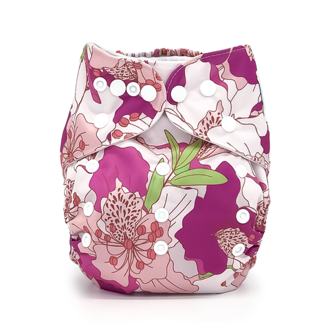 cloth diaper "Hibiscus"