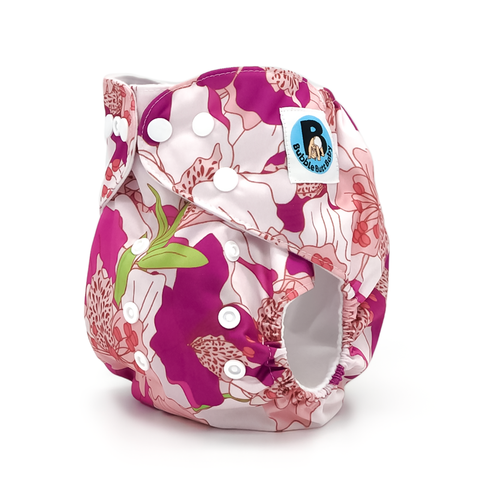 cloth diaper "Hibiscus"
