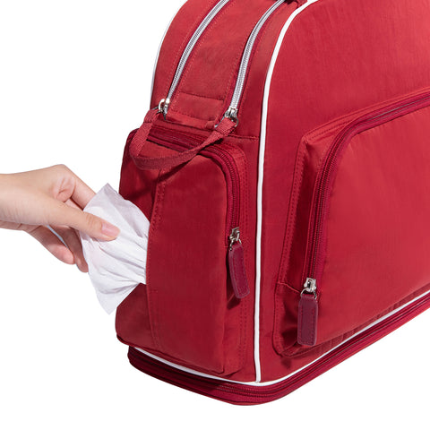 Fashionable diaper backpack with large capacity
