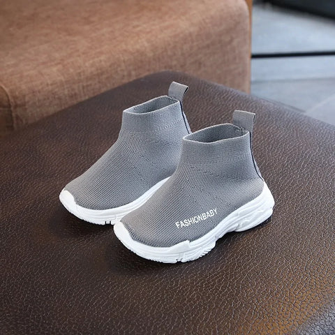 Fashion Baby Frühlings-Herbst Kinder Slip-on atmungsaktive Freizeitschuhe