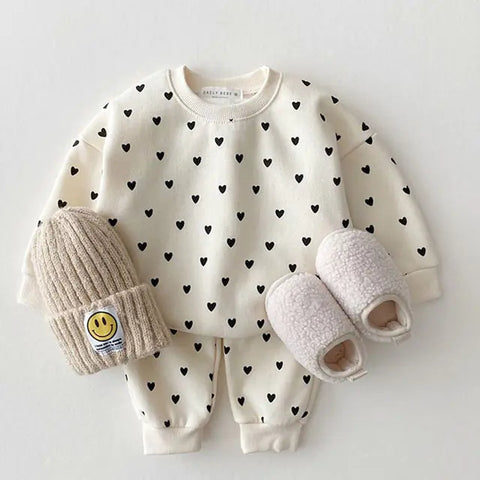Milancel Volles Herz Baby-Kleidungsset