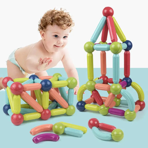 Magnetischer Baustein - Spielzeug für Kinder