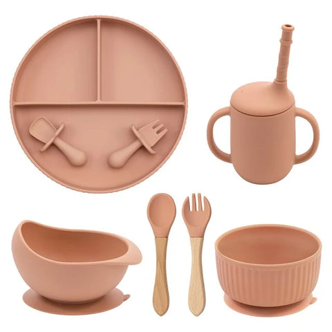 Baby Silikon Teller Set