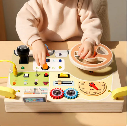 Nordic Baby-Holz Lenkrad Spielzeug