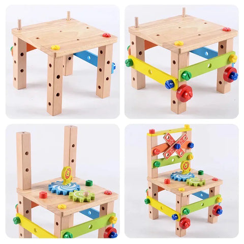 Pädagogisches Montessorie Holz Spielzeug für Kinder