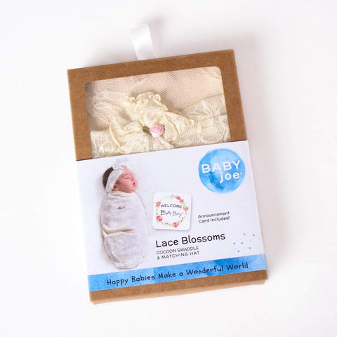 Baby Joe - Welcome Baby Sleeping Bag - Lace Blossoms