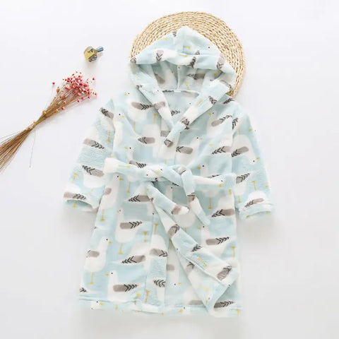 Flanellbademäntel für Babys - Kinder