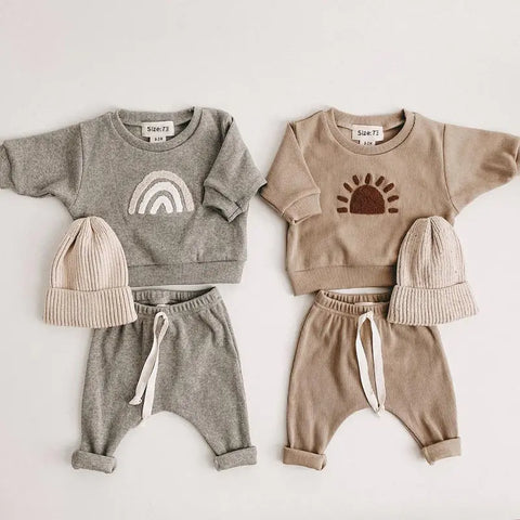 Frühling Herbst Baby Kleidung Set