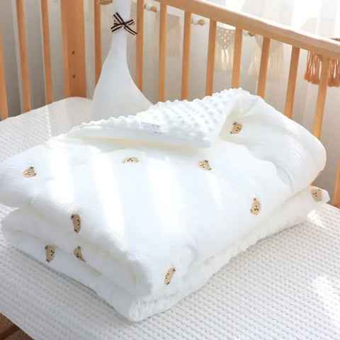 Musselin Baumwolle Winter-Babybettdecke