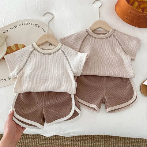 Kleinkind Baby reine Baumwolle Kleidung Set