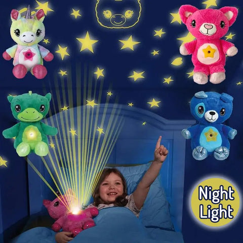 Starlight Belly Plüschtier mit Sternenlicht