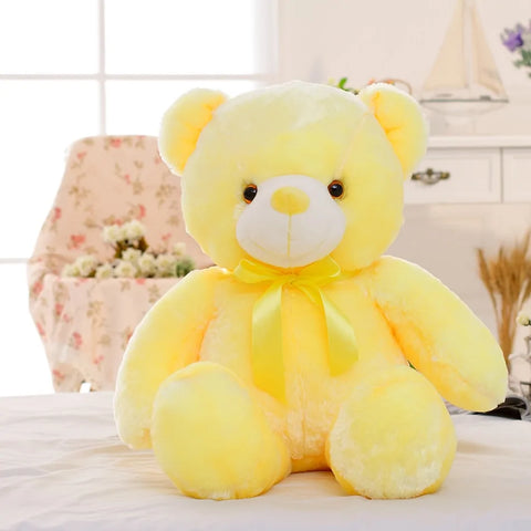 Leuchtender LED-Teddybär