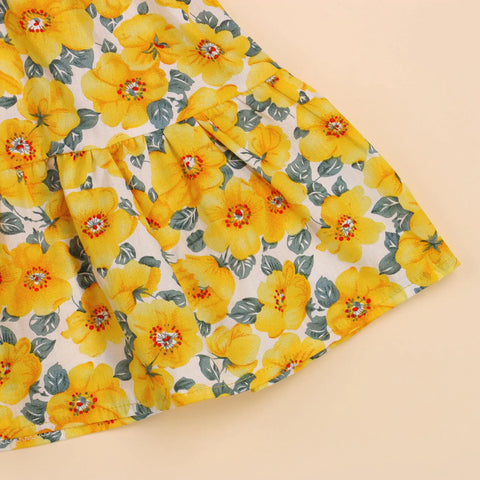 Sommer Prinzessin Kleinkind Mädchen Kleid