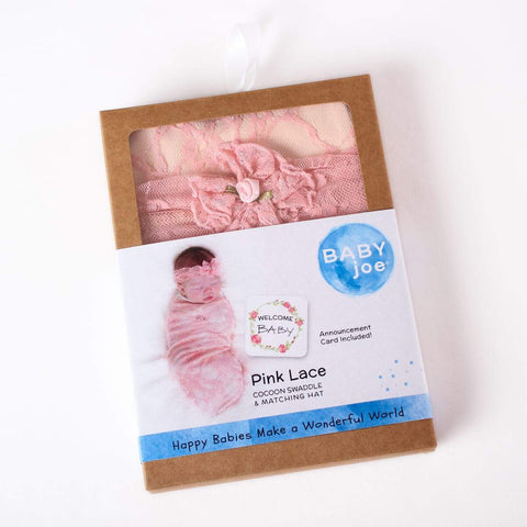 Baby Joe - Welcome Baby Sleeping Bag - Pink Lace