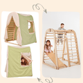 Spielzelt-Abdeckung für Indoor-Holzspielplatz-1