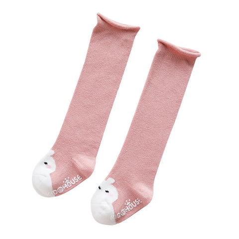 Rutschfeste Knie-Socken aus weicher Baumwolle für Babys