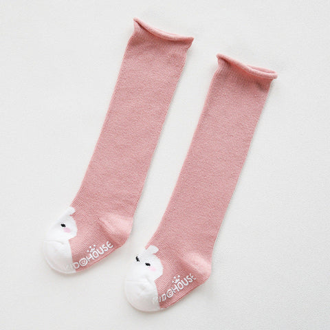 Rutschfeste Knie-Socken aus weicher Baumwolle für Babys