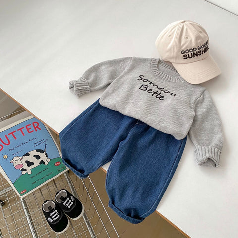 Baby Kleinkinder Set - Pullover mit Hose