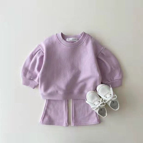 Baby Traningsanzug mit Kurzhose Baumwolle