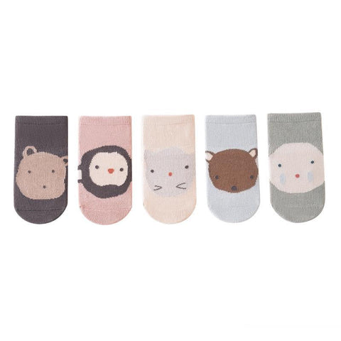 Bequeme rutschfeste Baumwollsocken mit Cartoon-Motiv