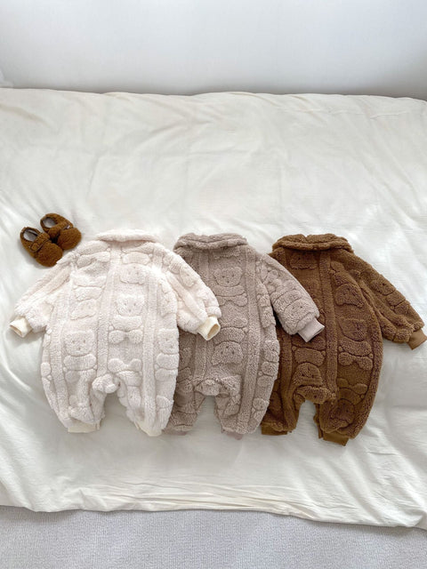 Säugling Teddybär Winter Overall aus Baumwolle