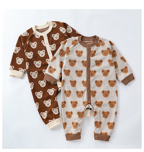 Teddy Bär Pyjama für Kleinkinder Baumwolle