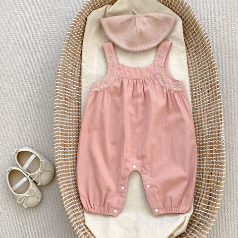 Herbst Neugeborenen Gestreiften Overalls Combo Blusen und Hosen Sets Pink