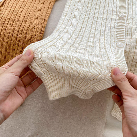 Baby Unisex Solide Pullover mit Langarm für Herbst