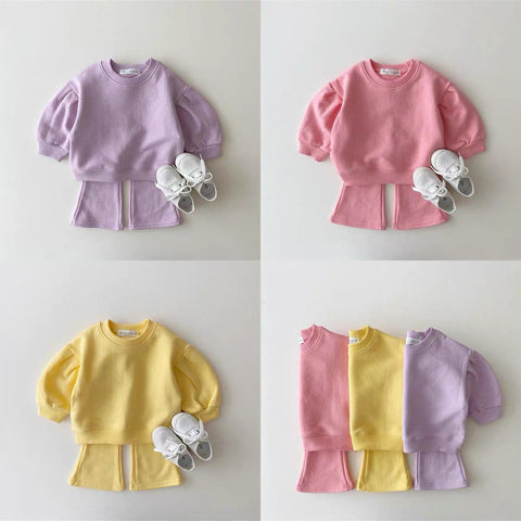 Baby Traningsanzug mit Kurzhose Baumwolle