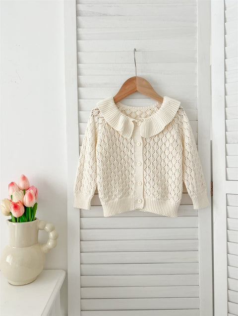 Neue Herbst Sweater für Baby Kinder mit Knöpfchen