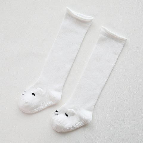 Rutschfeste Knie-Socken aus weicher Baumwolle für Babys