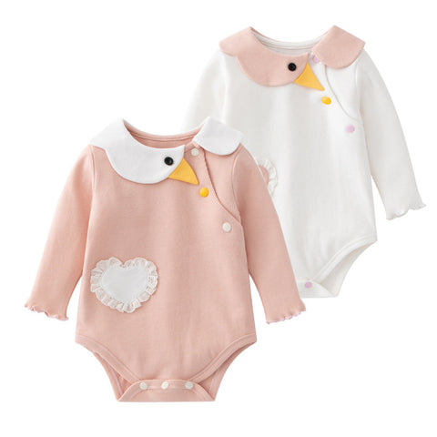 Baby Mädchen Bodysuit mit Cartoon Form - Langarm