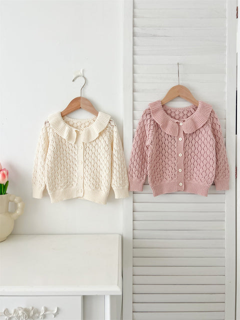 Neue Herbst Sweater für Baby Kinder mit Knöpfchen