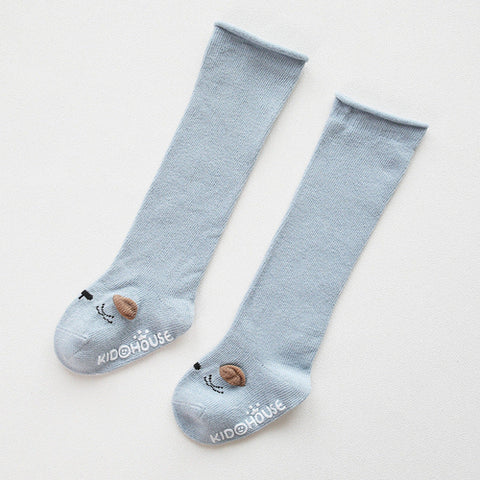 Rutschfeste Knie-Socken aus weicher Baumwolle für Babys