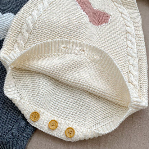 Baby Mädchen Weste mit Herz Design