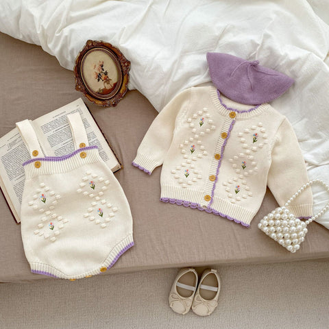 Hochwertige handgefertigte Kleid Sets für Babys