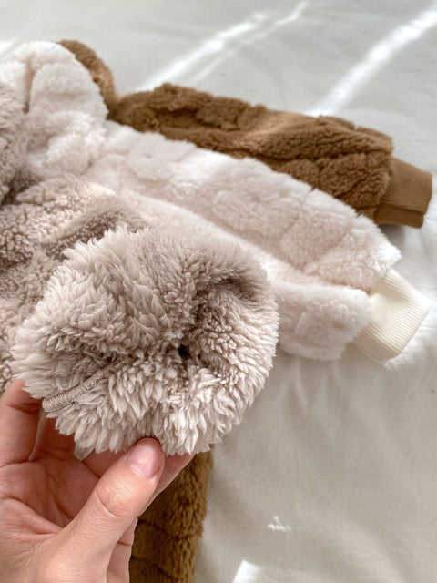 Säugling Teddybär Winter Overall aus Baumwolle