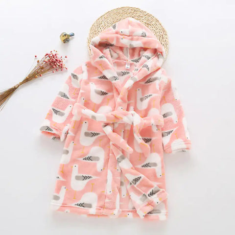 Flanellbademäntel für Babys - Kinder