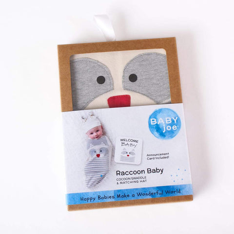 Baby Joe - Welcome Baby Sleeping Bag - Raccoon Baby