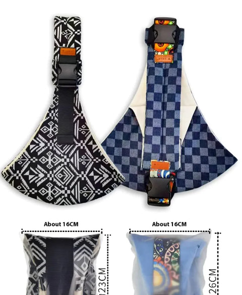 „Mother's Love Crossbody“ Tragbarer Babygurt mit Umhängetasche