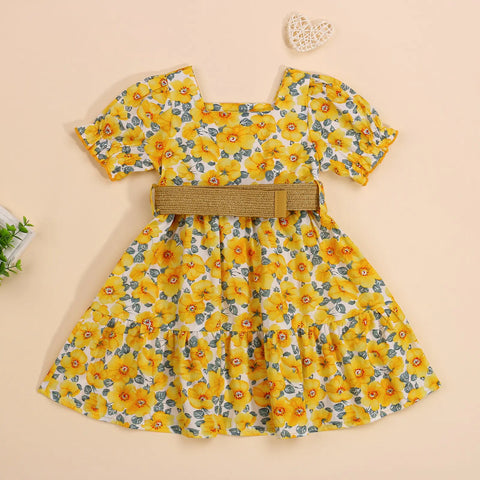Sommer Prinzessin Kleinkind Mädchen Kleid
