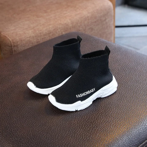 Fashion Baby Frühlings-Herbst Kinder Slip-on atmungsaktive Freizeitschuhe